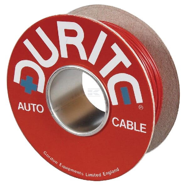Kabel 1 x 1,0 mm² rot