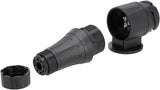 Anhängerstecker 13-polig, Kunststoff, 12V, lange Ausführung, Schraubklemmen (Packung mit 10 Stück)