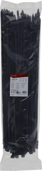 Kabelbinder 9x526mm, schwarz, 100St.
