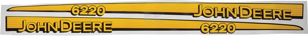 Aufkleberset "John Deere 6220"