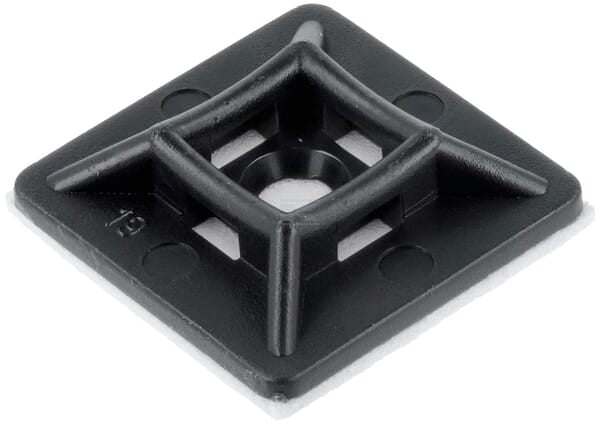 Selbstklebende Kabelbinderhalterung 3.6mm 100St.
