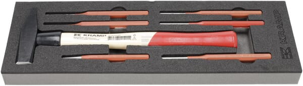 Hammer & Splinttreibersatz 7-tlg.