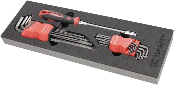 Sechskant-und Torx-Schlüsselsatz 18-tlg.