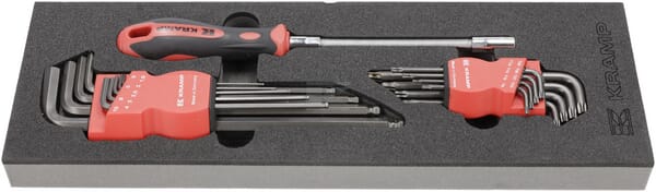 Sechskant-und Torx-Schlüsselsatz 18-tlg.