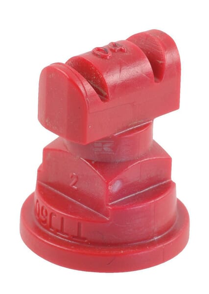 TeeJet, Doppelflachstrahldüse, TTJ, Rot, 110°, Kunststoff, SW8