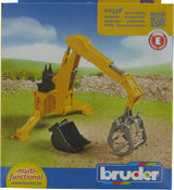 Heckbagger mit Greifer