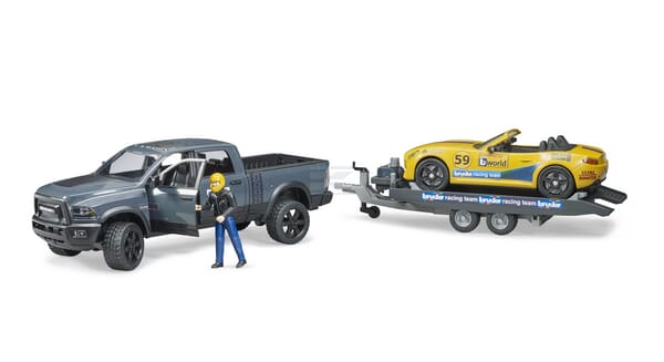 RAM 2500 Pickup und Bruder Roadster-Rennteam