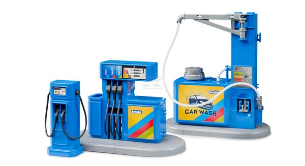 Zubehör: Tankstelle und Autowaschanlage