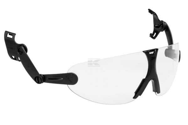 V9C farblos, helmintegrierte Brille