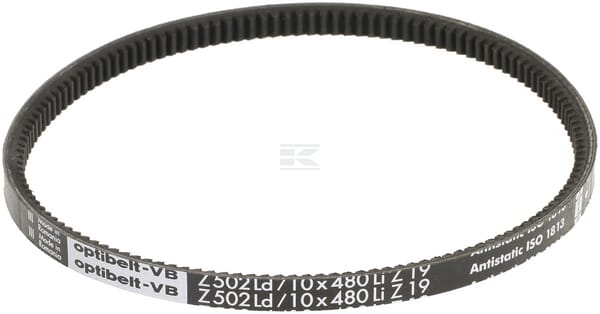 Zahnriemen Z19 10x480 Optibelt