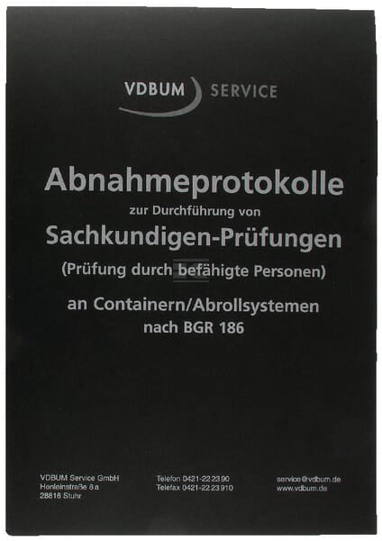 Prüfprotokoll-Container