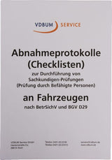 Prüfprotokoll-Fahrzeuge