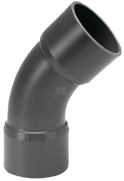 PVC Bogen 45° 40mm