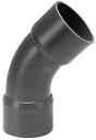 PVC Bogen 45° 40mm