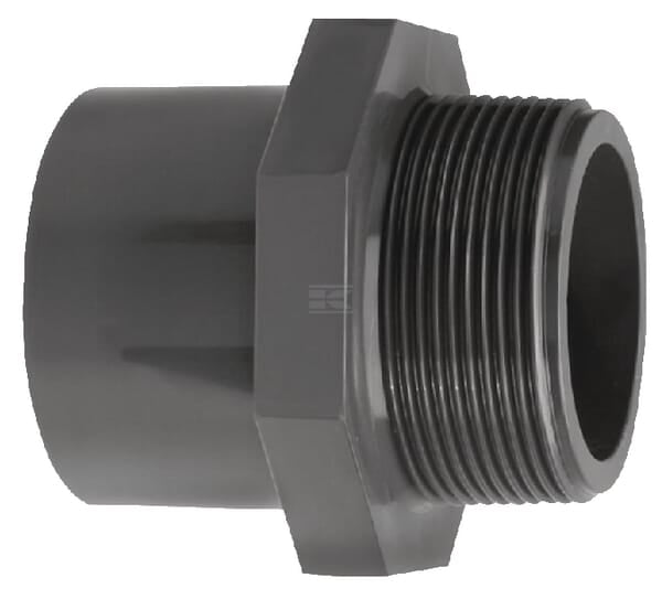 Adaptermuffe 50/63mm x AG 1 1/2"
