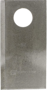 Mähmesser links 93x48x3 mm, Bohrung Ø 19 mm, geeignet für PZ, 25er-Packung