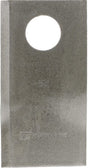 Mähmesser links 93x48x3 mm, Bohrung Ø 19 mm, geeignet für PZ, 25er-Packung