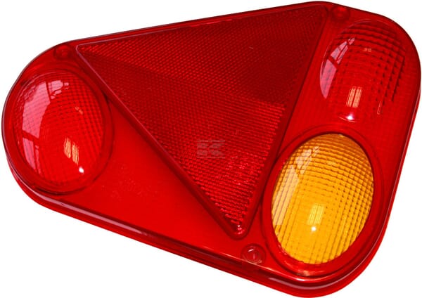 Lichtscheibe, gelb/rot hinten/rechts Vapormatic