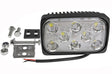 Arbeitsscheinwerfer, 12-24V, LED, 2560lm, Rechteckig