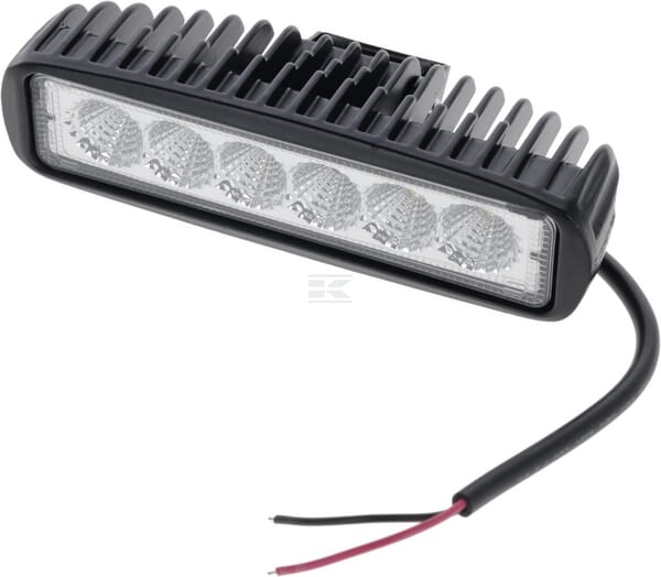 Arbeitsscheinwerfer, 12-24V, LED, 1350lm, Rechteckig