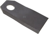 Mähmesser rechts 107x47x4 mm, Bohrung Ø 18,25 mm, geeignet für Vicon