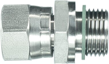 Gerades Anschlussstück M/F 3/4" BSP SS