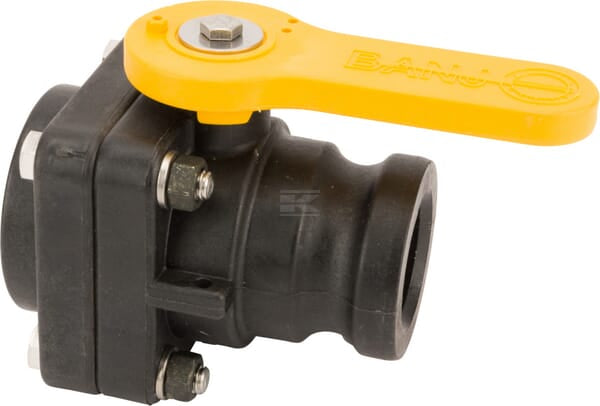 Kugelhahn 2-Wege 2" BSP Innengewinde x 2" Camlock  V-Teil