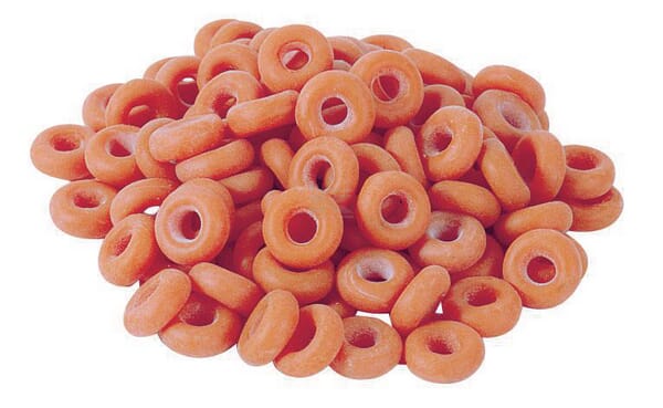 Kastrationsband, orange, 500x