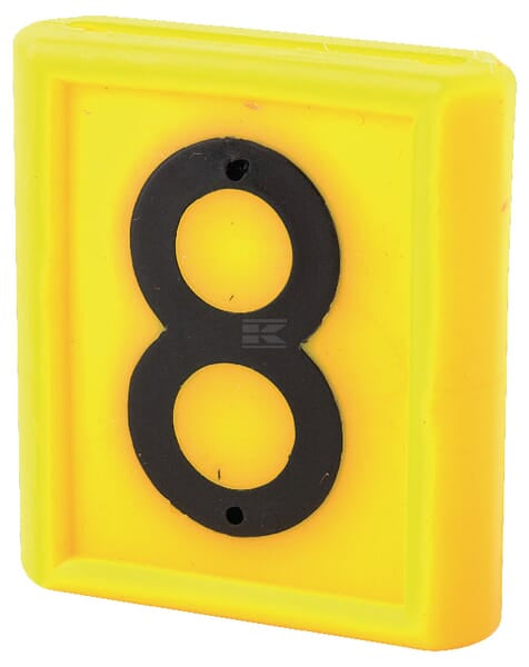 Nummernblock Nr.8
