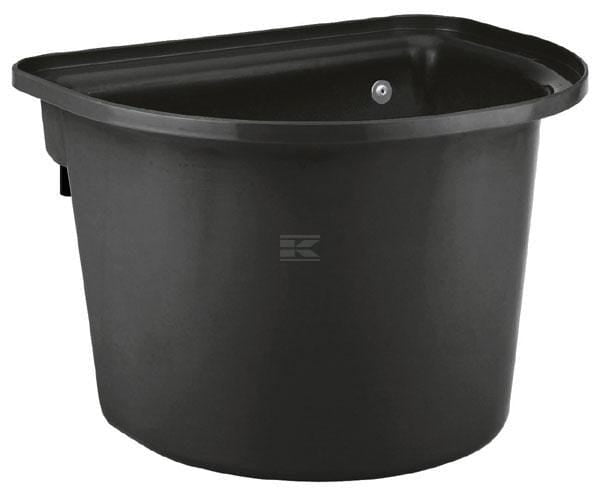 Eimer mit Bügel schwarz