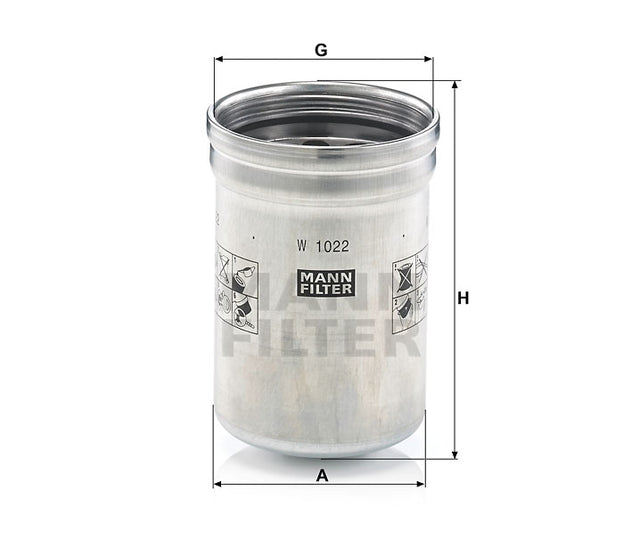 W 1022 Wechselfilter