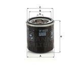 W 6021 Wechselfilter