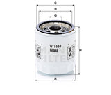 W 7030 Wechselfilter