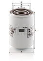 W 9041 Wechselfilter SpinOn