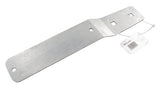 Befestigungsblech für Warntafel li./re. Metall