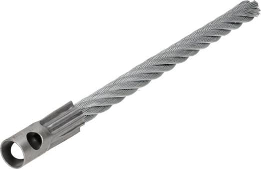 Unkrautbürstenbüschel AS 60 Weedhex 280x14mm gedrehter Draht 8x