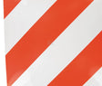 Aufkleber zur Gefahrenkennzeichnung, links/rechts, 423x423 mm