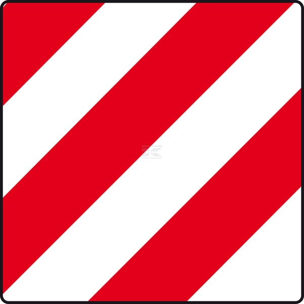 Markierungsschild 423x423mm Doppelseitig