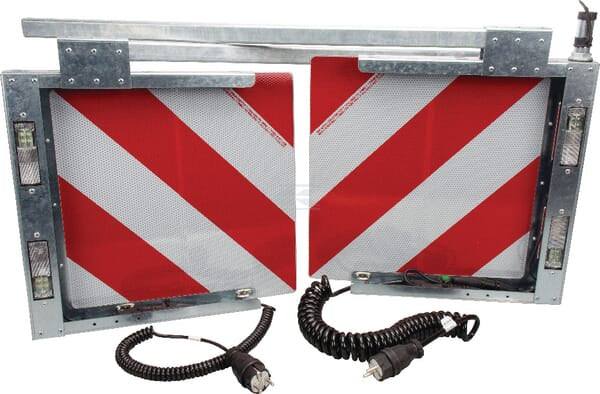 LED-Mrk.Leisten faltbar hinten