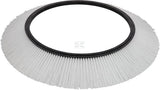 Tellerbürste 600/860mm Kunststoffkern mit gewelltem Draht