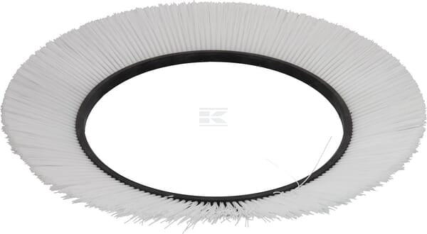 Tellerbürste 600/860mm Kunststoffkern mit gewelltem Draht