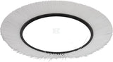 Tellerbürste 600/860mm Kunststoffkern mit gewelltem Draht