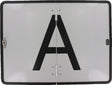 Warnschild Abfalltransport