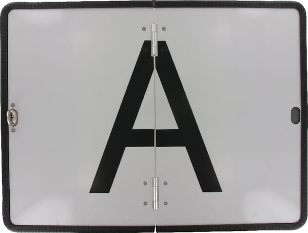 Warnschild Abfalltransport