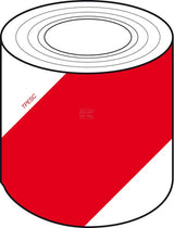 Warnaufkleber 141mm x 9m links, Klasse 2, DIN30710