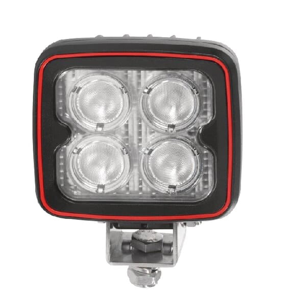 Arbeitsscheinwerfer, 10-48V, LED, 3640lm, Quadratisch