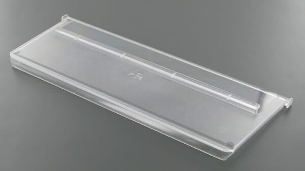 Trennwand f. 236 mm transparent