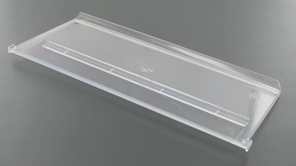 Trennwand f. 236 mm transparent