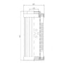 WG1007 Hydraulikfilterelement (Druckfilter)