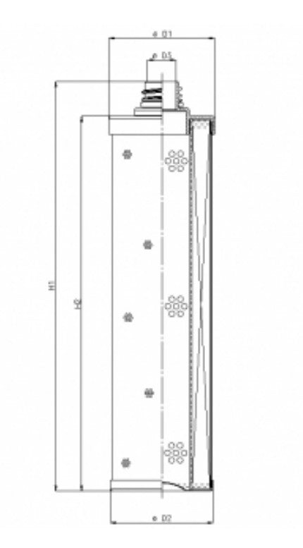 WG1010 Hydraulikfilterelement
